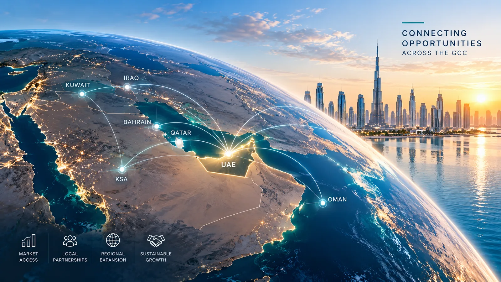 Connected GCC markets